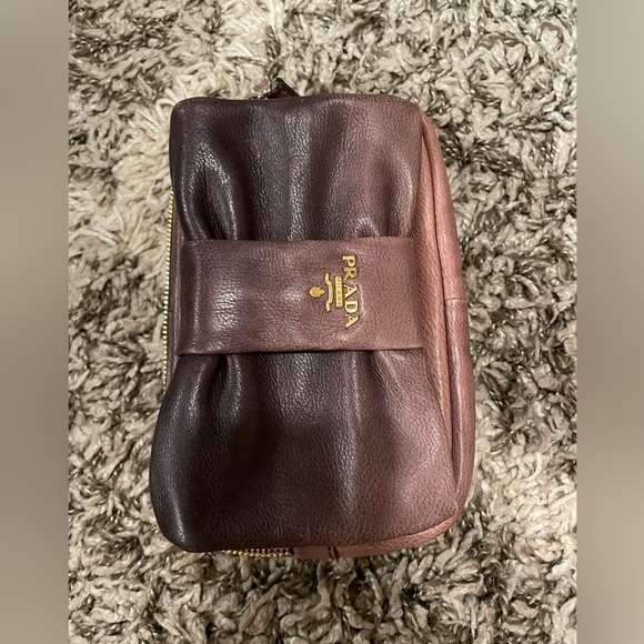 PRADA Clutch Bag/Leather/ Purple and Pink Bag - Picture 9 of 15